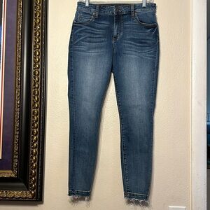 Kut From The Kloth Donna High Rise Ankle Skinny Denim Jeans Size 6
